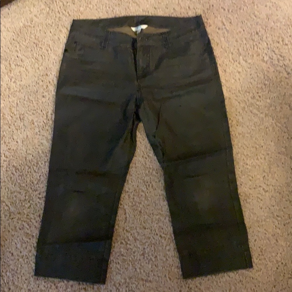 Cabi linen cropped pants Sz 4